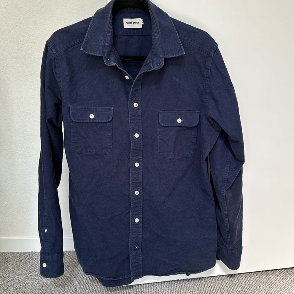 Taylor Stitch, size 42 felted Men’s button down shirt
